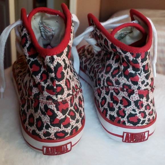 High top red sneakers animal planet - Picture 4 of 13